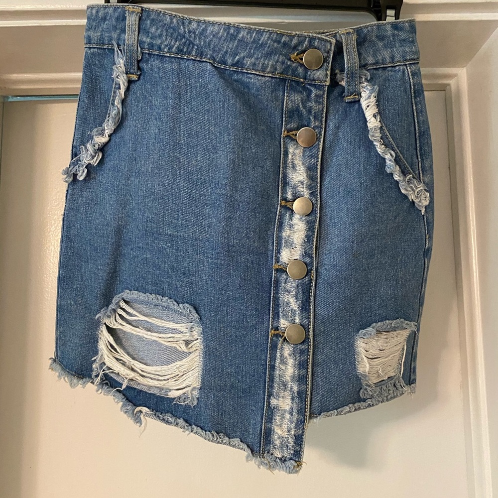 Jean skirt